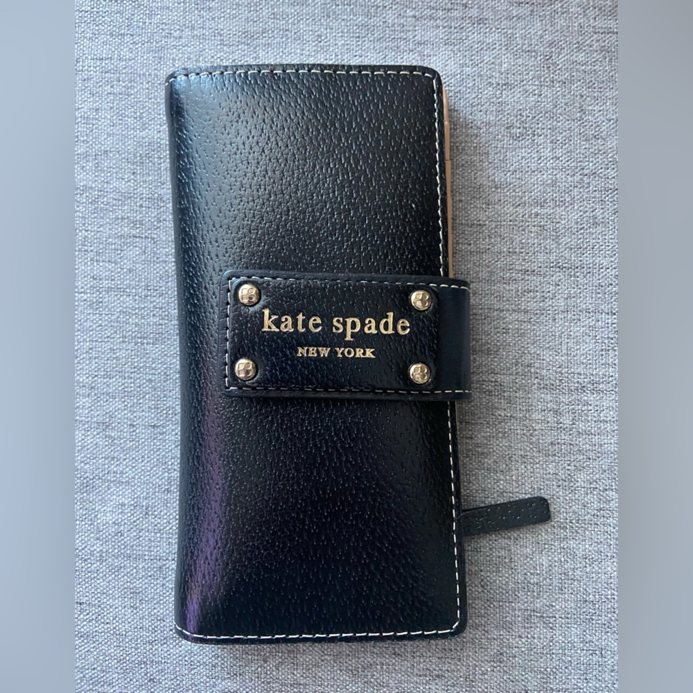 Women’s Kate Spade black leather wallet